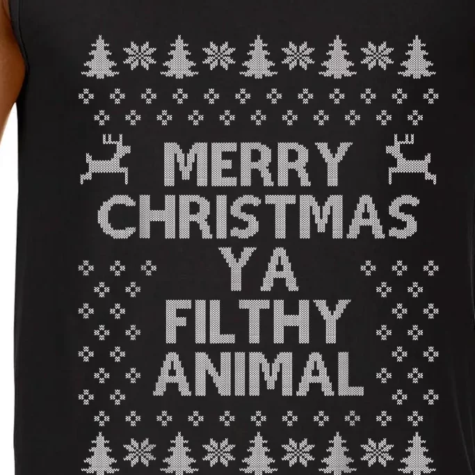 Merry Christmas filthy Xmas animal awesome shirt gift Comfort Colors® Tank Top