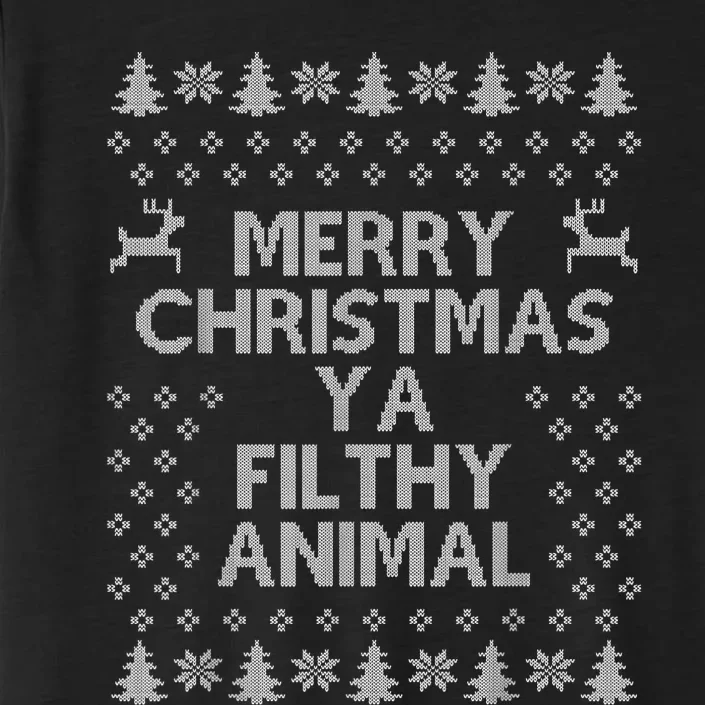 Merry Christmas filthy Xmas animal awesome shirt gift ChromaSoft Performance T-Shirt