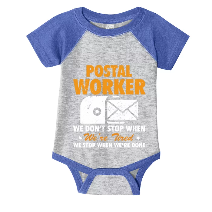 Mail Carrier Funny Gift Postal Worker S Mailman Gift Infant Baby Jersey Bodysuit