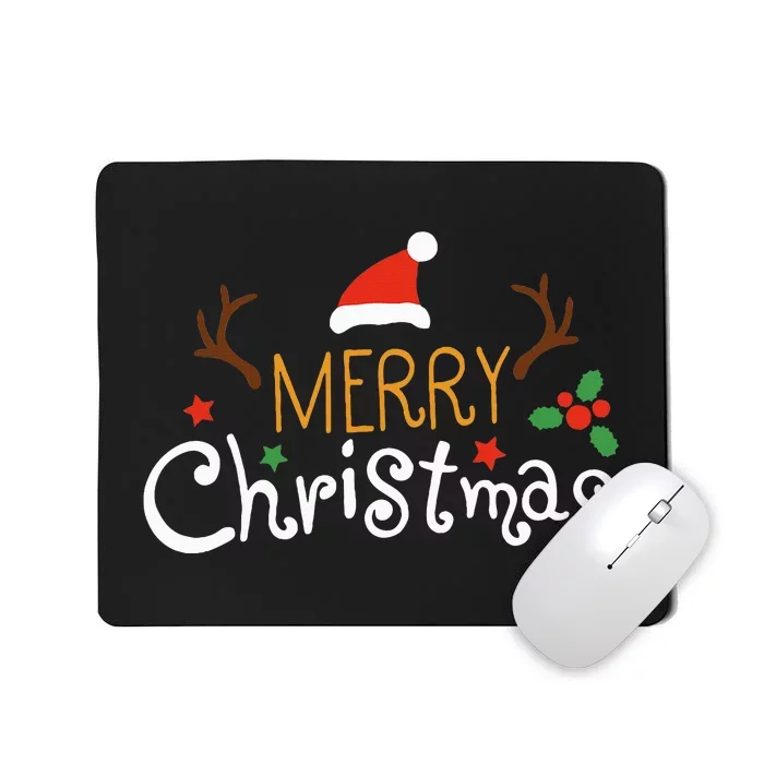 Merry Christmas Family Matching Outfits Xmas Mousepad