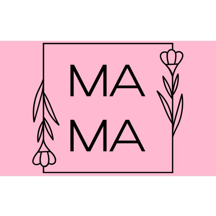 Mama Cute Flower Mother's Day Gift Bumper Sticker