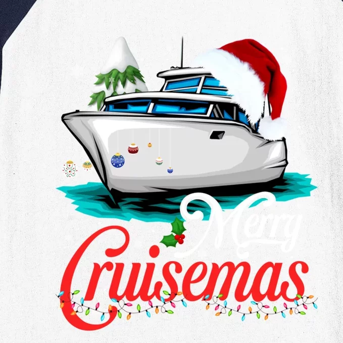 Merry Cruisemas Funny Cruise Ship Family Christmas Funny Gift Funny Gift Baseball Sleeve Shirt