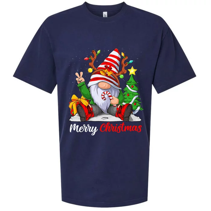 Merry Christmas Gnome Family Christmas For Sueded Cloud Jersey T-Shirt