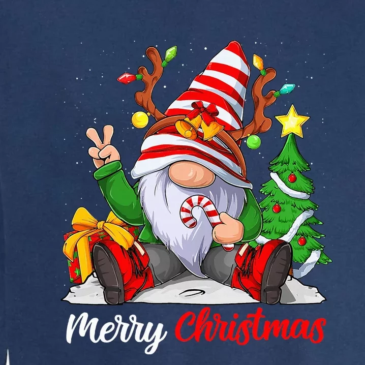 Merry Christmas Gnome Family Christmas For Garment-Dyed Sweatshirt