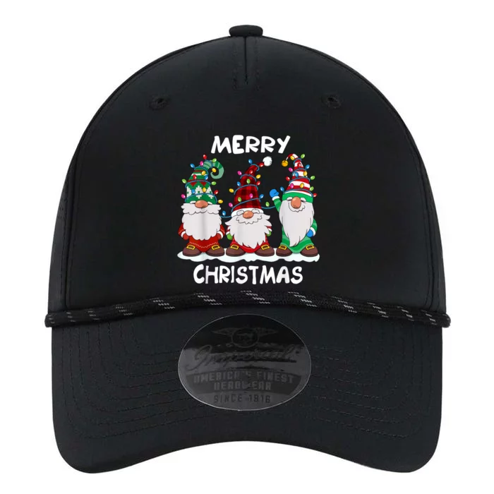 Merry Christmas Gnomes Xmas Family Performance The Dyno Cap