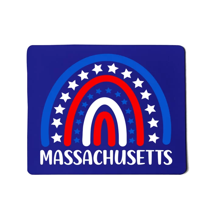 Massachusetts Cool Gift I Love Massachusetts Usa Gift Mousepad