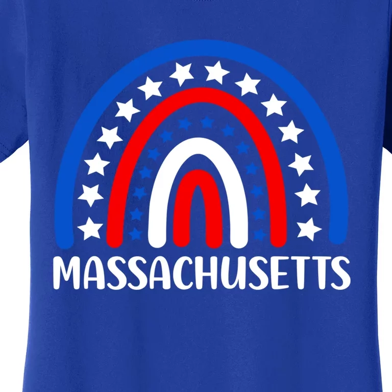 Massachusetts Cool Gift I Love Massachusetts Usa Gift Women's T-Shirt