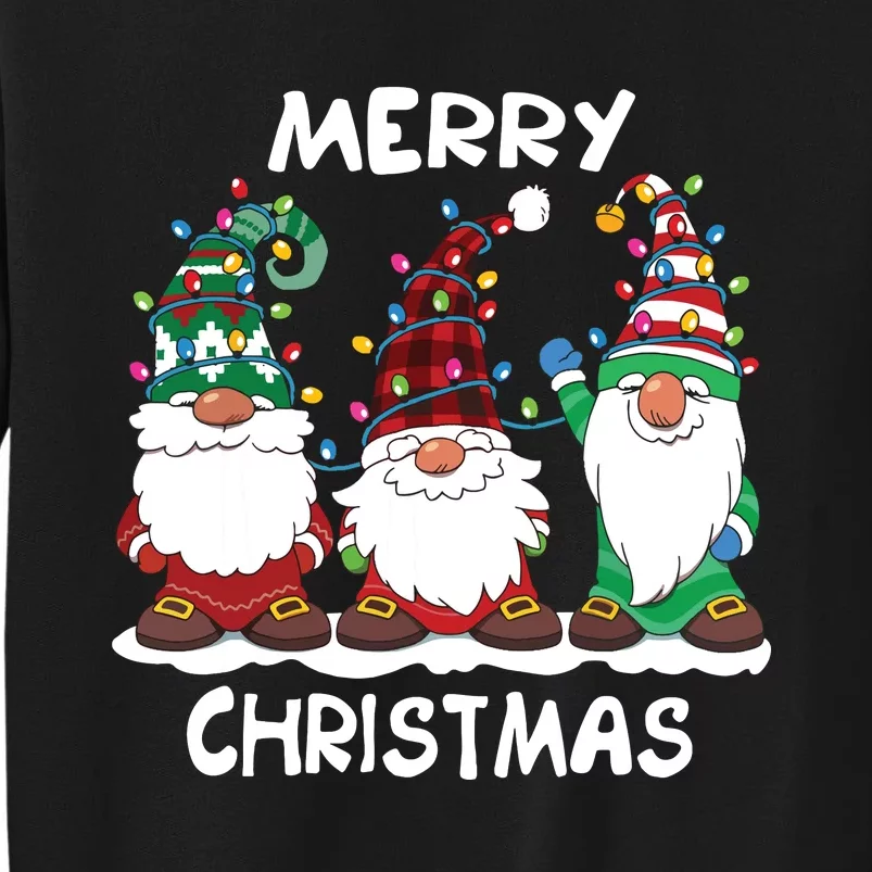 Merry Christmas Gnomes Xmas Family Women Sweatshirt