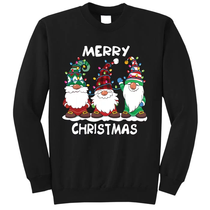 Merry Christmas Gnomes Xmas Family Women Sweatshirt