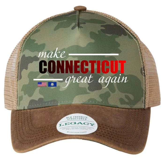 Make Connecticut Great Again Legacy Tie Dye Trucker Hat