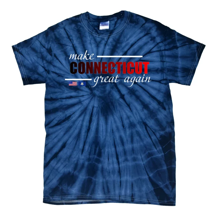 Make Connecticut Great Again Tie-Dye T-Shirt