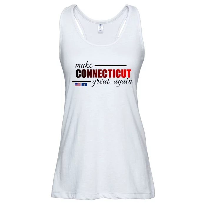 Make Connecticut Great Again Ladies Essential Flowy Tank