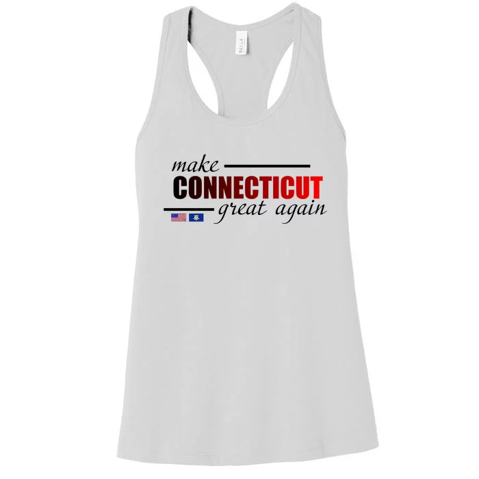 Make Connecticut Great Again Women's Racerback Tank