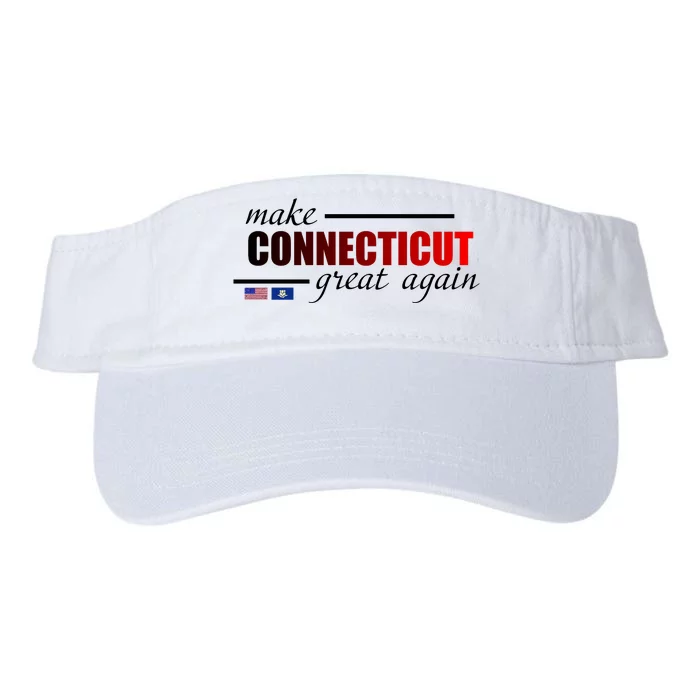 Make Connecticut Great Again Valucap Bio-Washed Visor