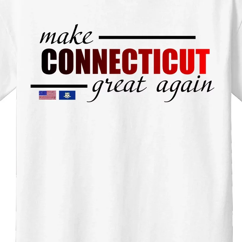 Make Connecticut Great Again Kids T-Shirt