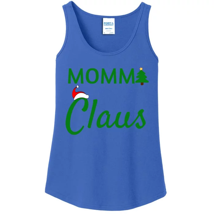 Momma Claus Gift Daddy Claus Baby Claus Mama Claus Pajamas Gift Ladies Essential Tank