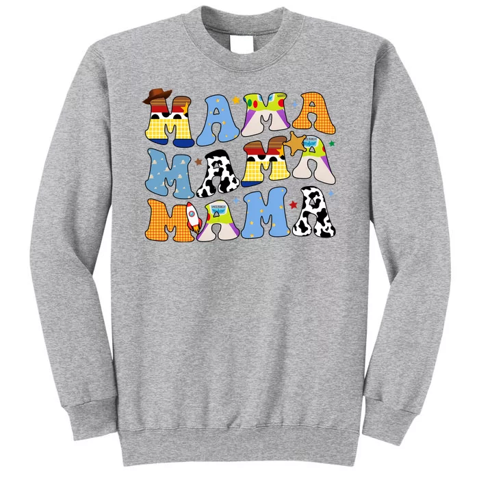 Mama Cow Girl Print Cute Sweatshirt