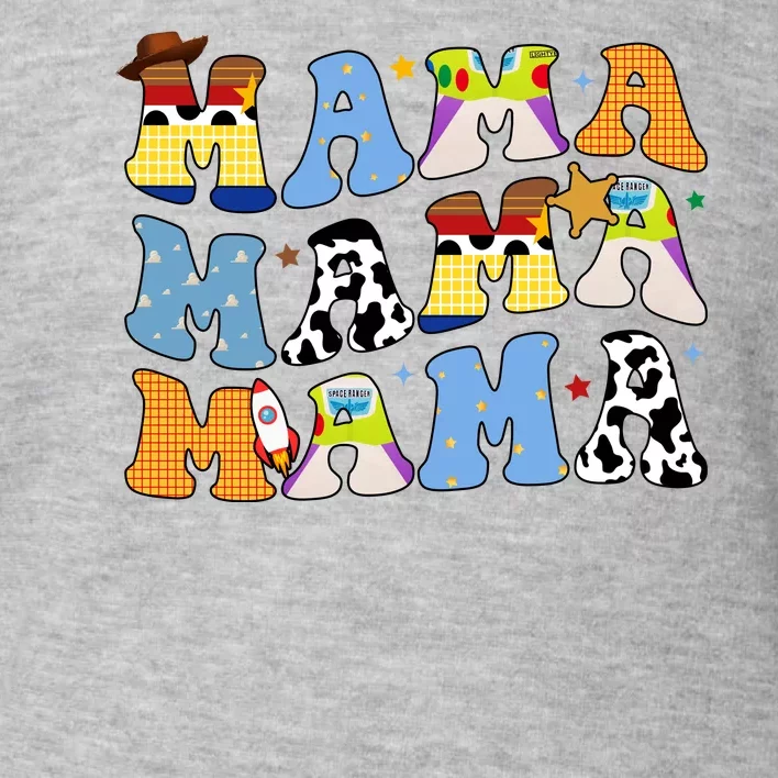 Mama Cow Girl Print Cute Toddler Sweatshirt