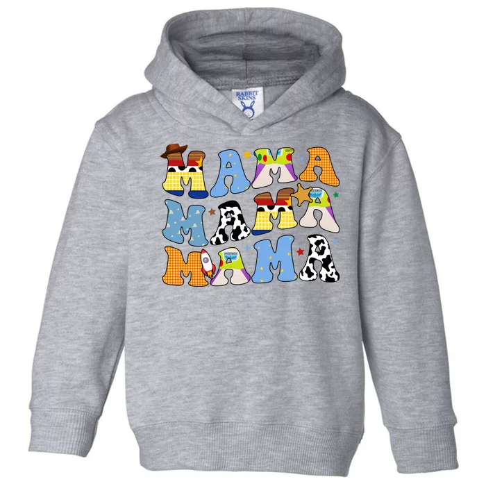 Mama Cow Girl Print Cute Toddler Hoodie