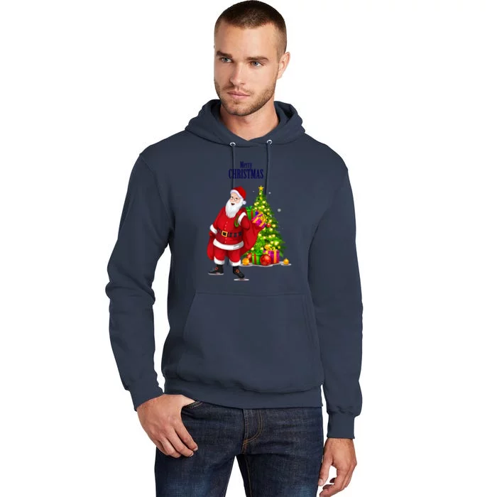 Merry Christmas Gift Santa Christmas Day Tall Hoodie