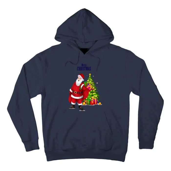 Merry Christmas Gift Santa Christmas Day Tall Hoodie