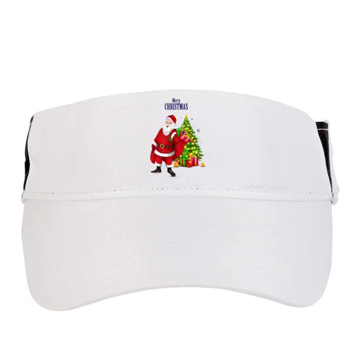 Merry Christmas Gift Santa Christmas Day Adult Drive Performance Visor