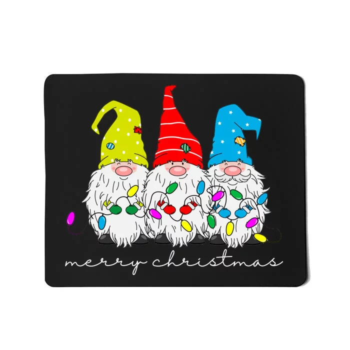 Merry Christmas Gnome Mousepad