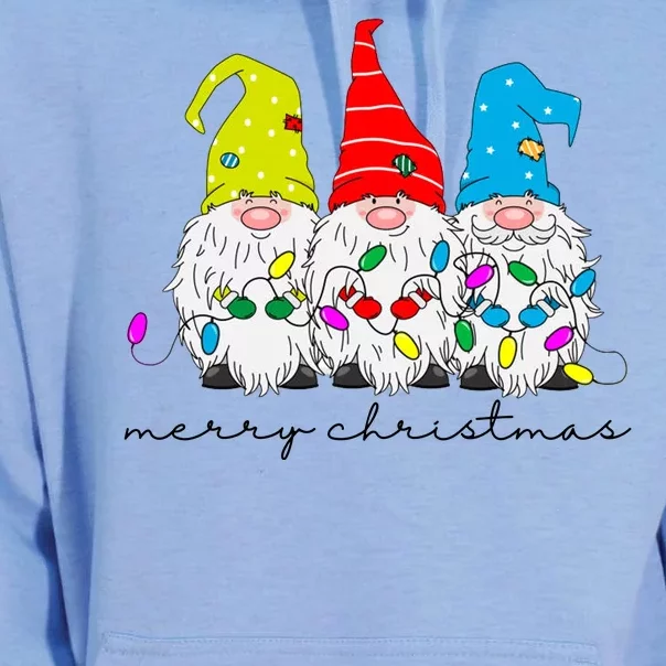 Merry Christmas Gnome Unisex Surf Hoodie