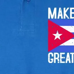 Make Cuba Great Again Cuban Flag Gift Softstyle Adult Sport Polo