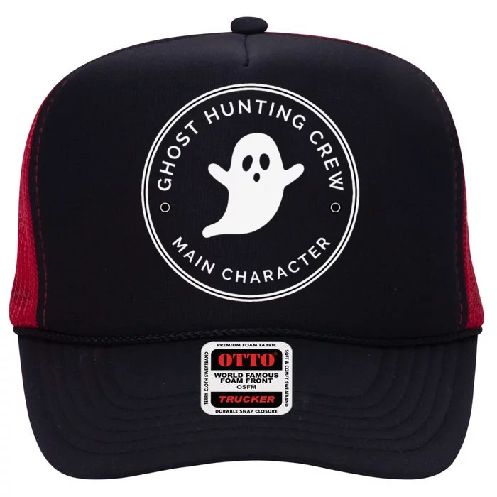 Main Character Ghost Hunter High Crown Mesh Trucker Hat