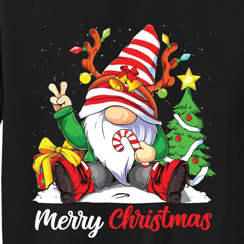 Merry Christmas Gnome Family Christmas Shirts For Women Tall Sweatshirt