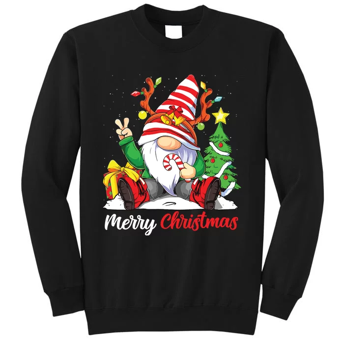 Merry Christmas Gnome Family Christmas Shirts For Women Tall Sweatshirt