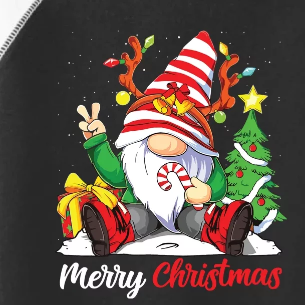 Merry Christmas Gnome Family Christmas Shirts For Women Toddler Fine Jersey T-Shirt