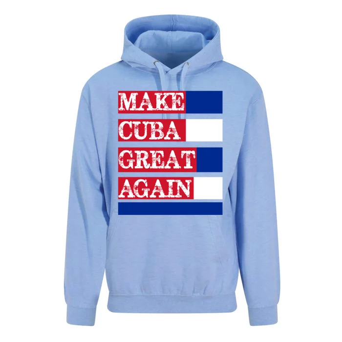 Make Cuba Great Again Cuban Flag Gift Unisex Surf Hoodie