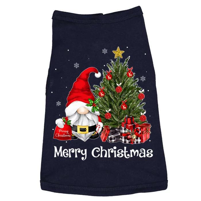 Merry Christmas Gnomes Xmas Gnome Lover Family Doggie Tank