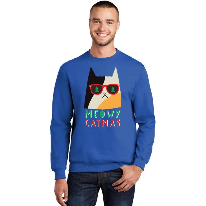 Meowy Catmas Great Gift Sweatshirt