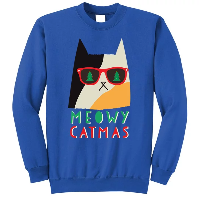 Meowy Catmas Great Gift Sweatshirt