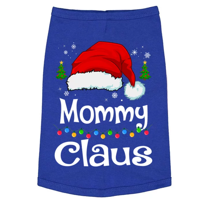 Mommy Claus Gift Christmas Pajama Family Matching Xmas Meaningful Gift Doggie Tank