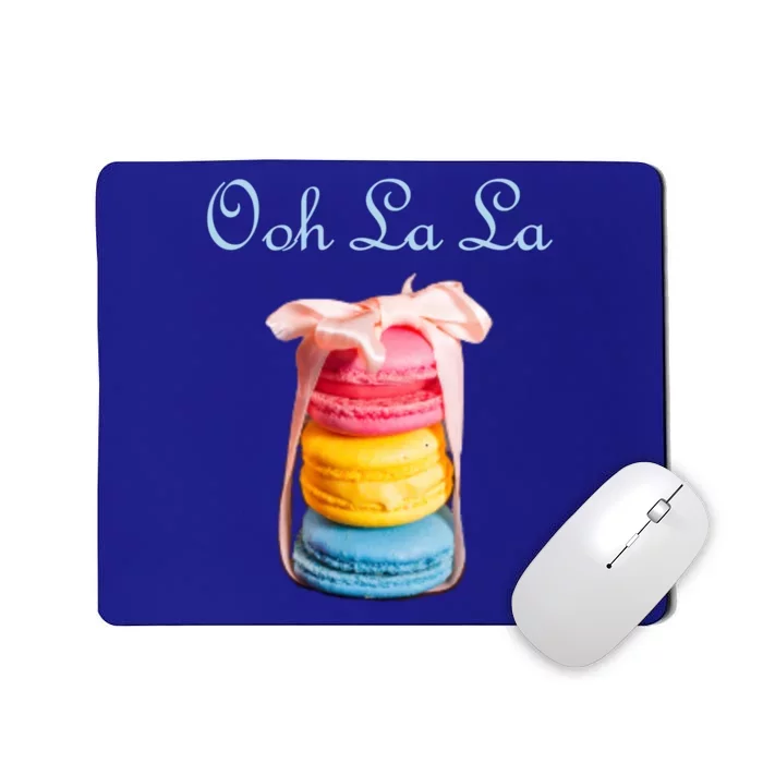 Macaron Cool Gift Lovers French Cookie Macaroons Baker Bakers Gift Mousepad