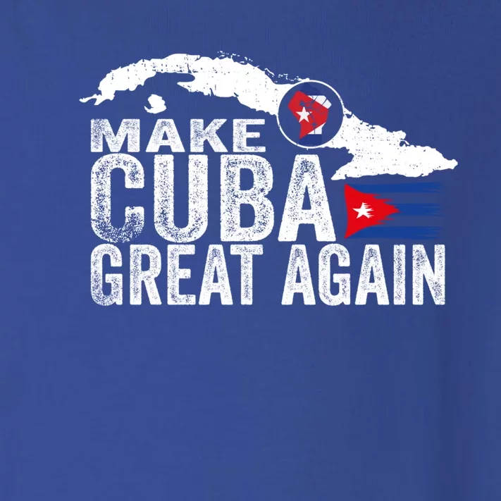 Make Cuba Great Again Free Sos Cuba Cuban Flag Funny Gift Toddler Long Sleeve Shirt