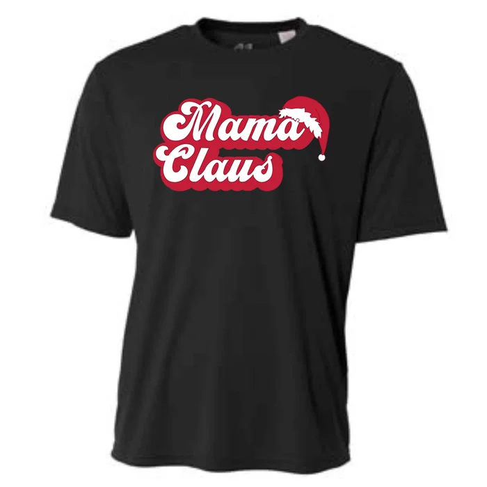 Mama Claus Gift Cooling Performance Crew T-Shirt