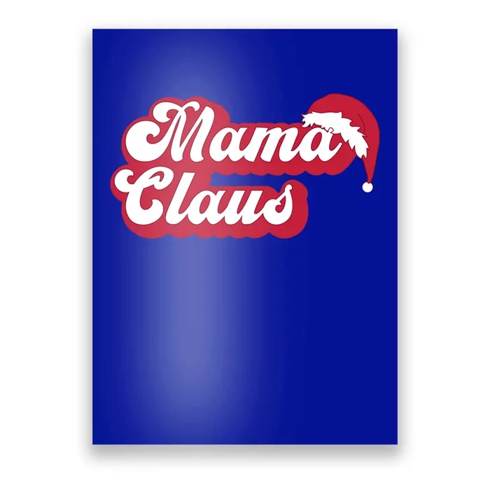 Mama Claus Gift Poster