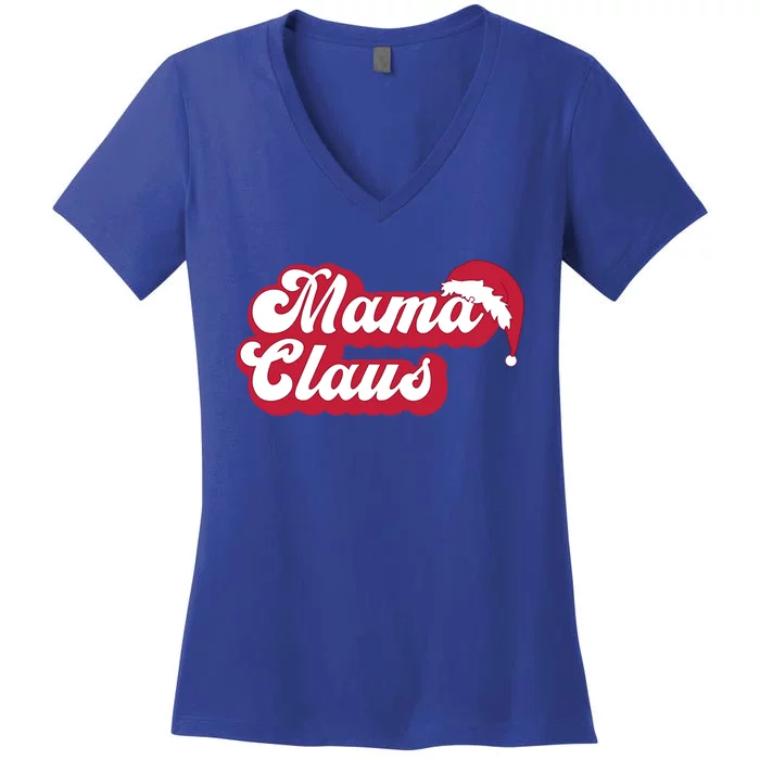 Mama Claus Gift Women's V-Neck T-Shirt