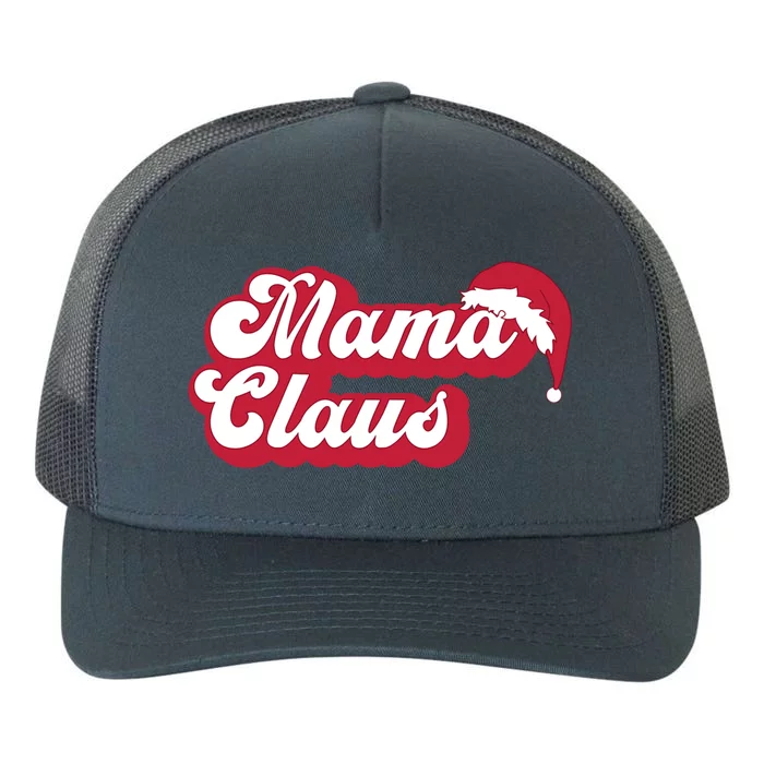 Mama Claus Gift Yupoong Adult 5-Panel Trucker Hat