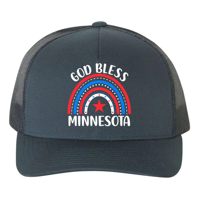 Minnesota Cool Gift I Love Minnesota Usa Funny Gift Yupoong Adult 5-Panel Trucker Hat