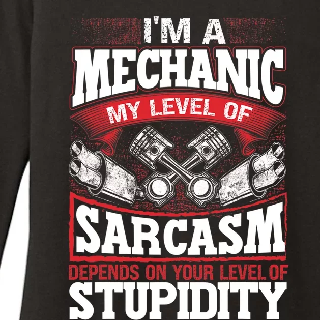 Mechanic Car Guy Im A Mechanic Womens CVC Long Sleeve Shirt