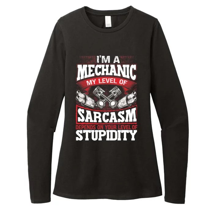 Mechanic Car Guy Im A Mechanic Womens CVC Long Sleeve Shirt