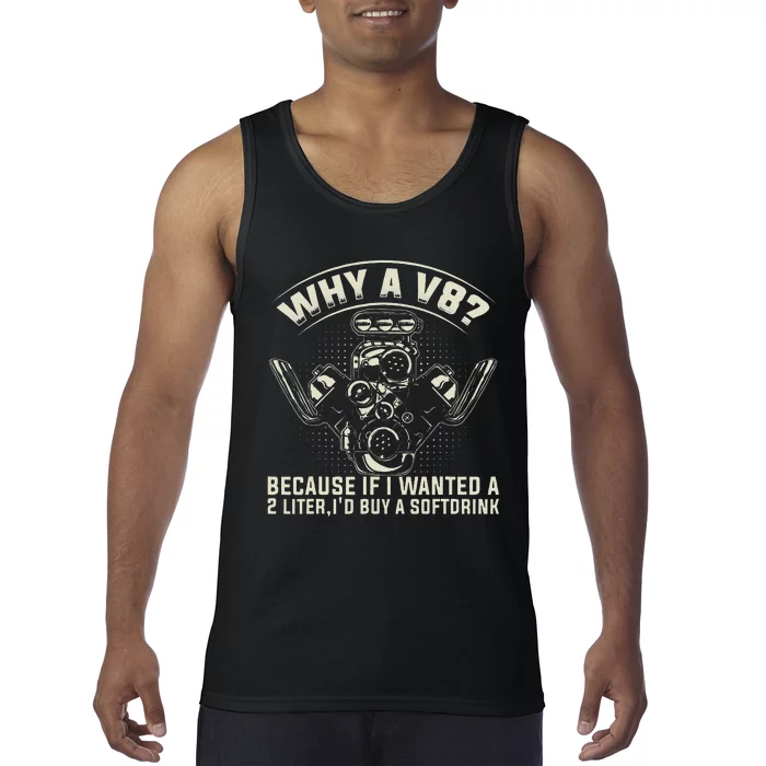 Mechanic Car Guy Car Tuning Muscle Car Tank Top