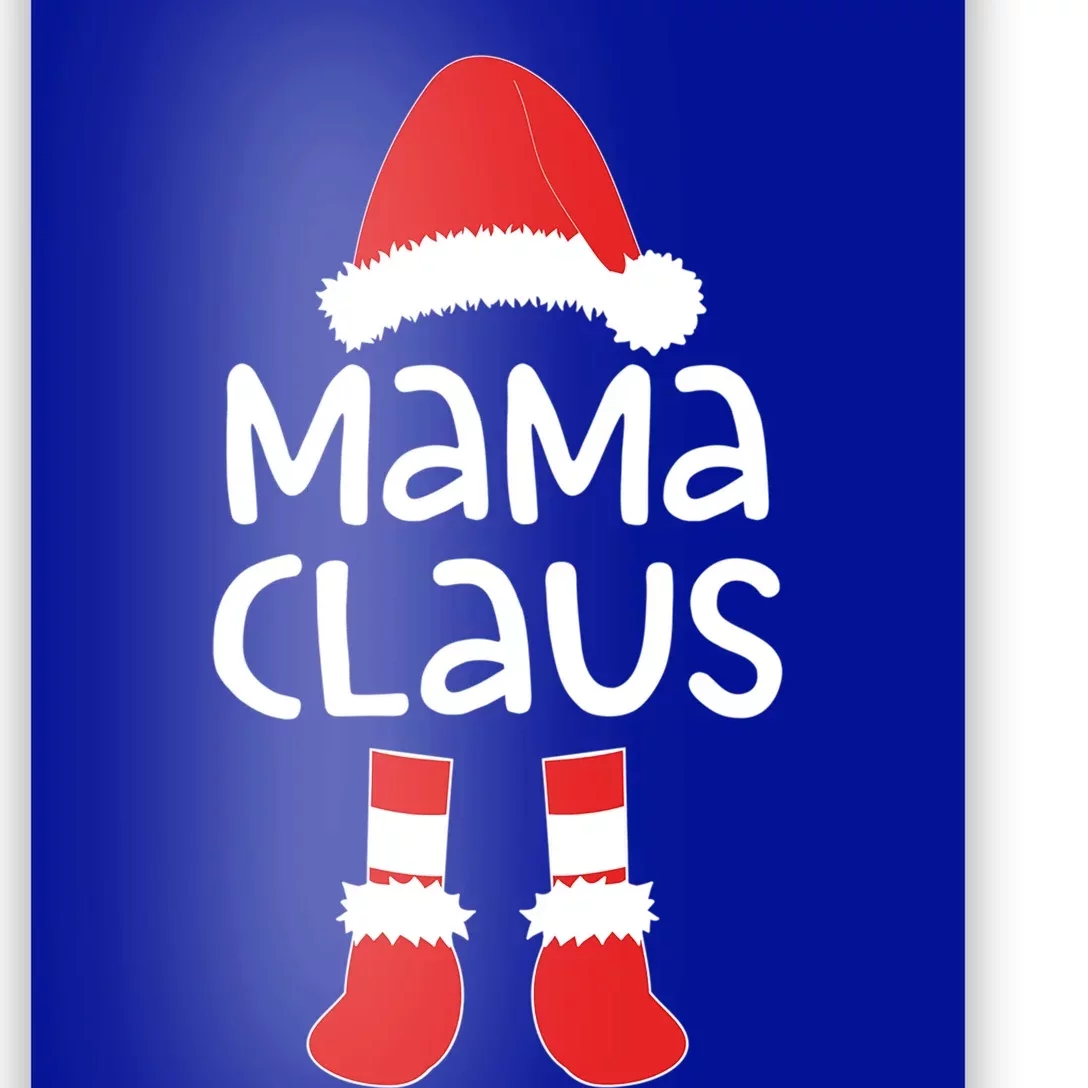 Mama Claus Gift Matching Christmas Gift Poster