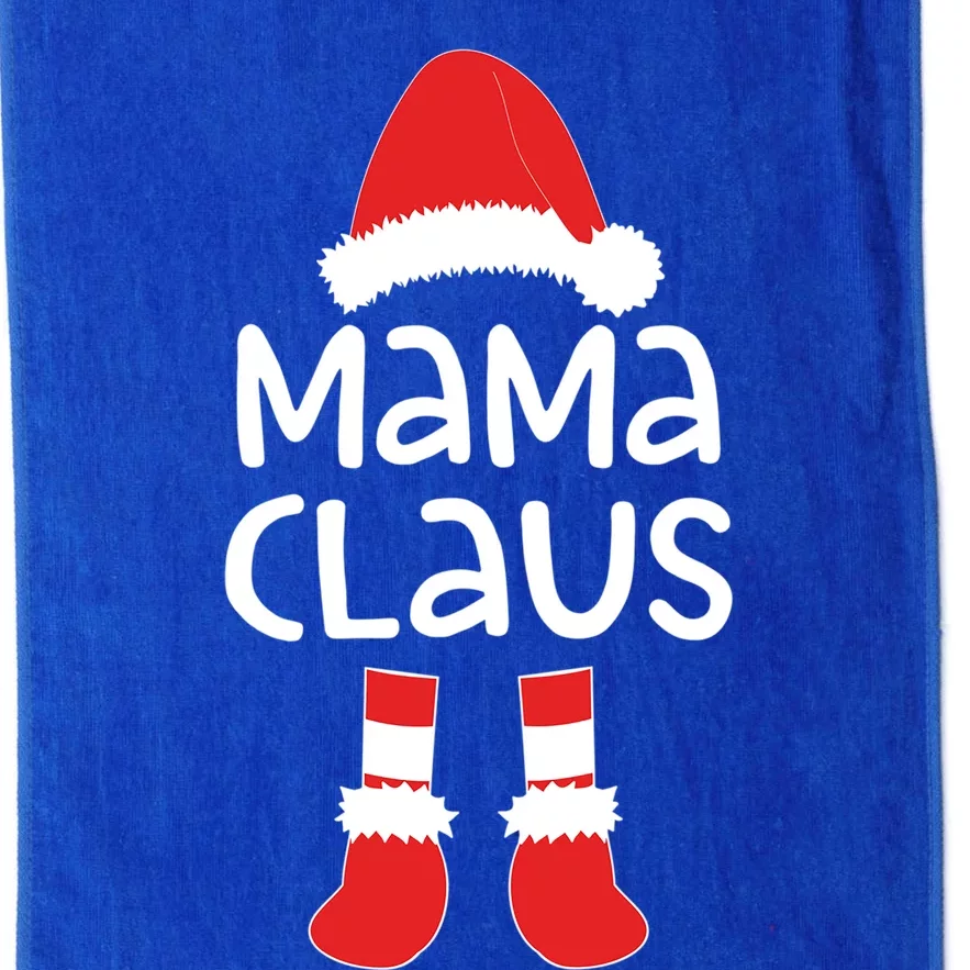 Mama Claus Gift Matching Christmas Gift Platinum Collection Golf Towel